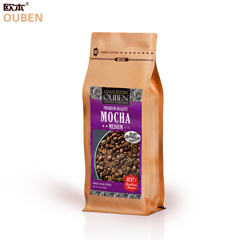 摩卡咖啡豆250g